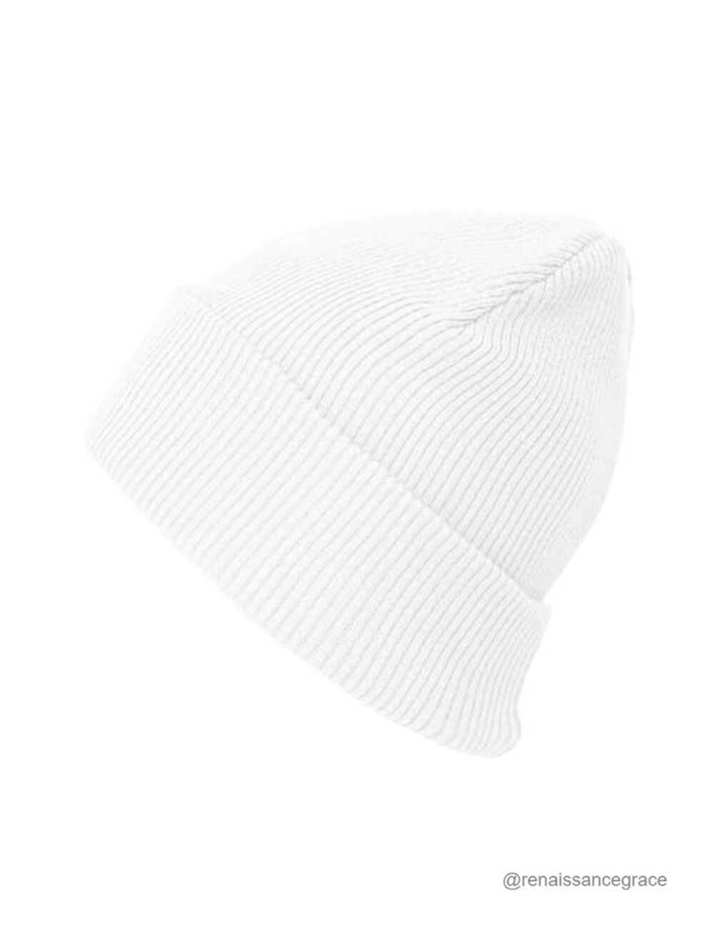 100% Cotton Lightweight Cuffed Skull Beanie Winter Hat One Size